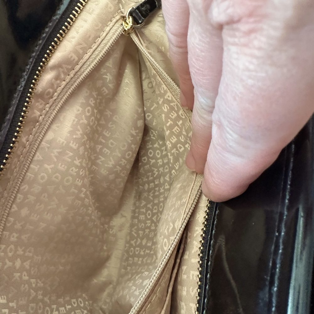 Kate Spade Sophie Camellia Street Patent Tote - Picture 7 of 12